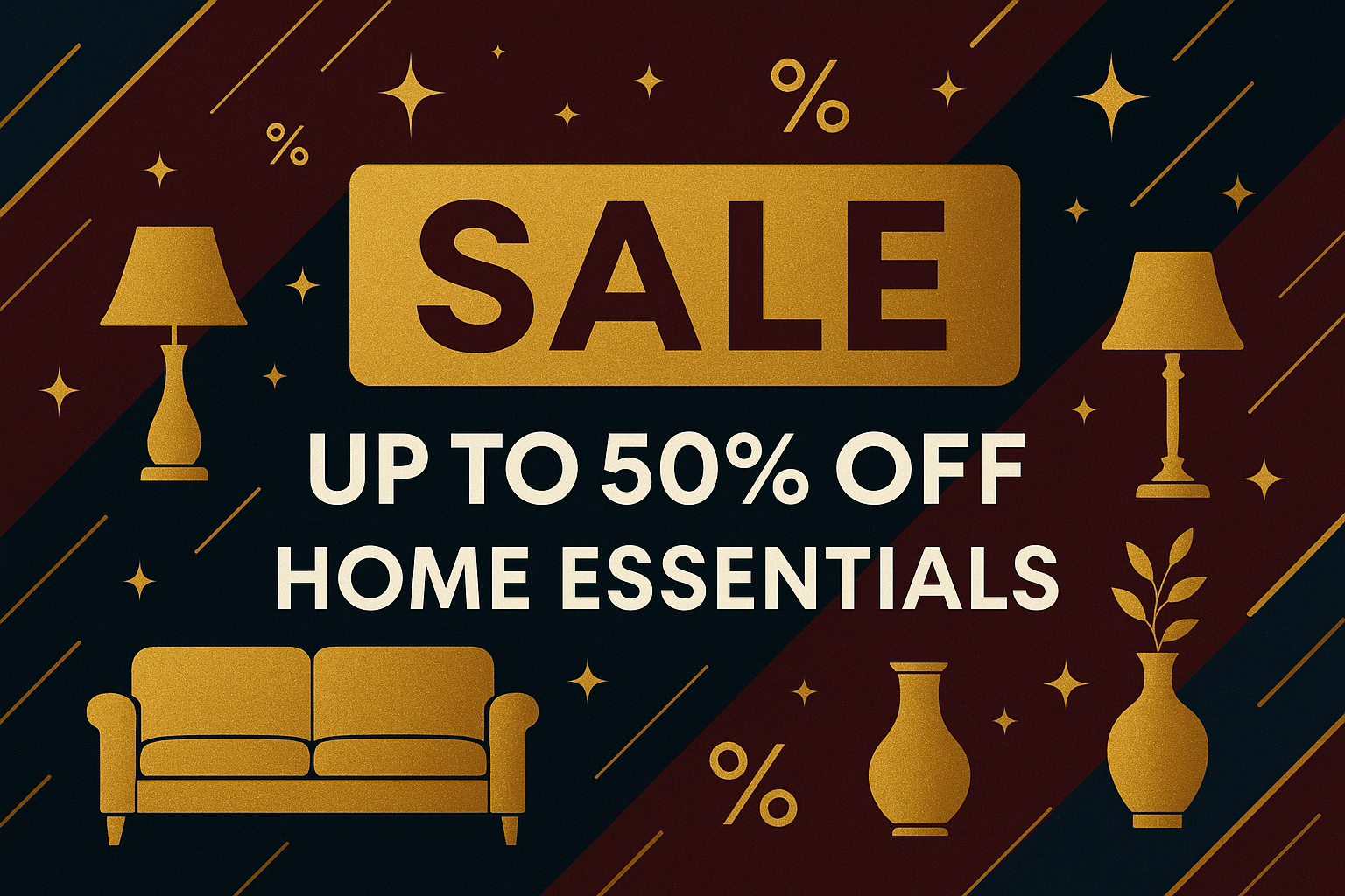 Sale - Up to 50% Off Home Essentials