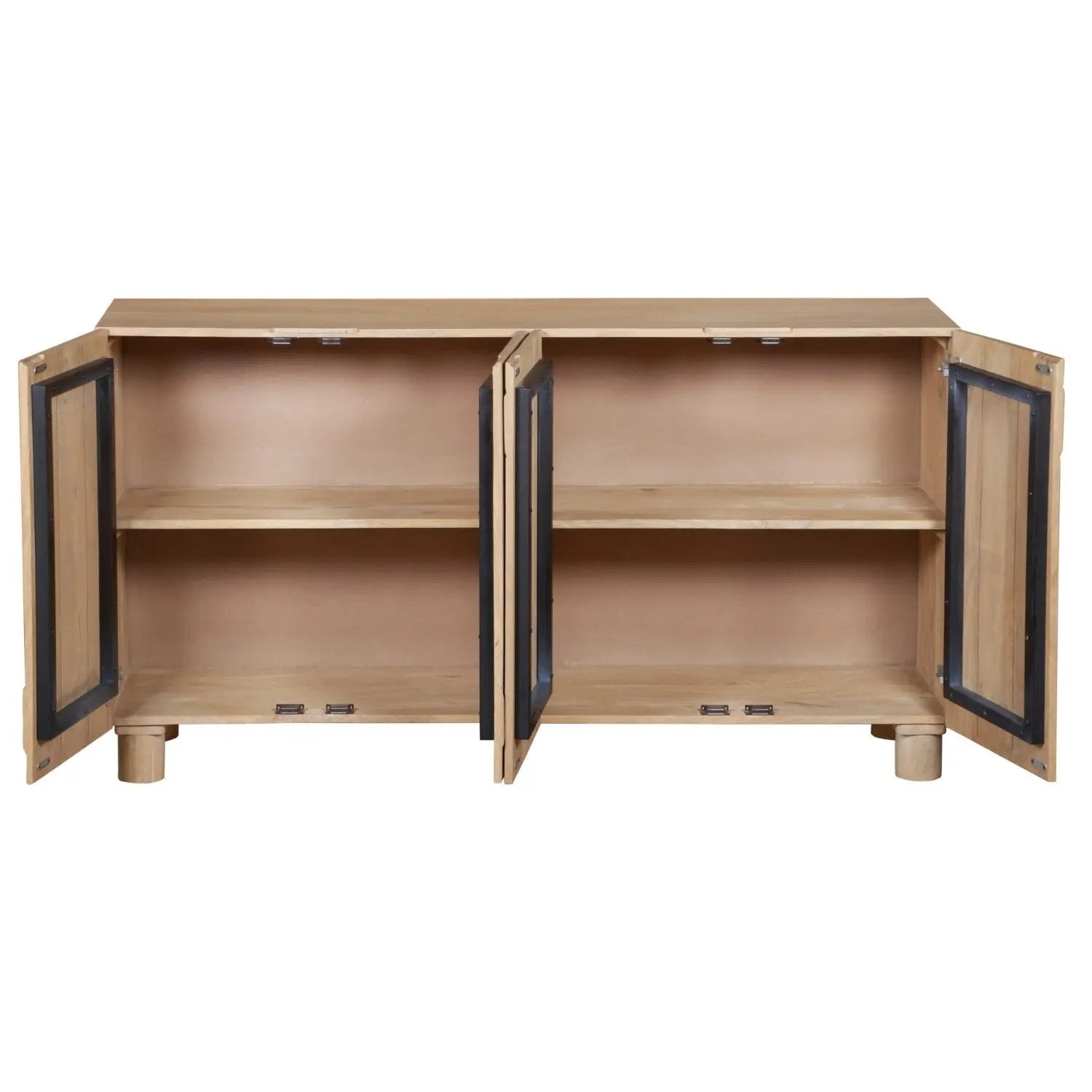 Ajmer Solid Wooden Extra Large Sideboard Verty Furniture