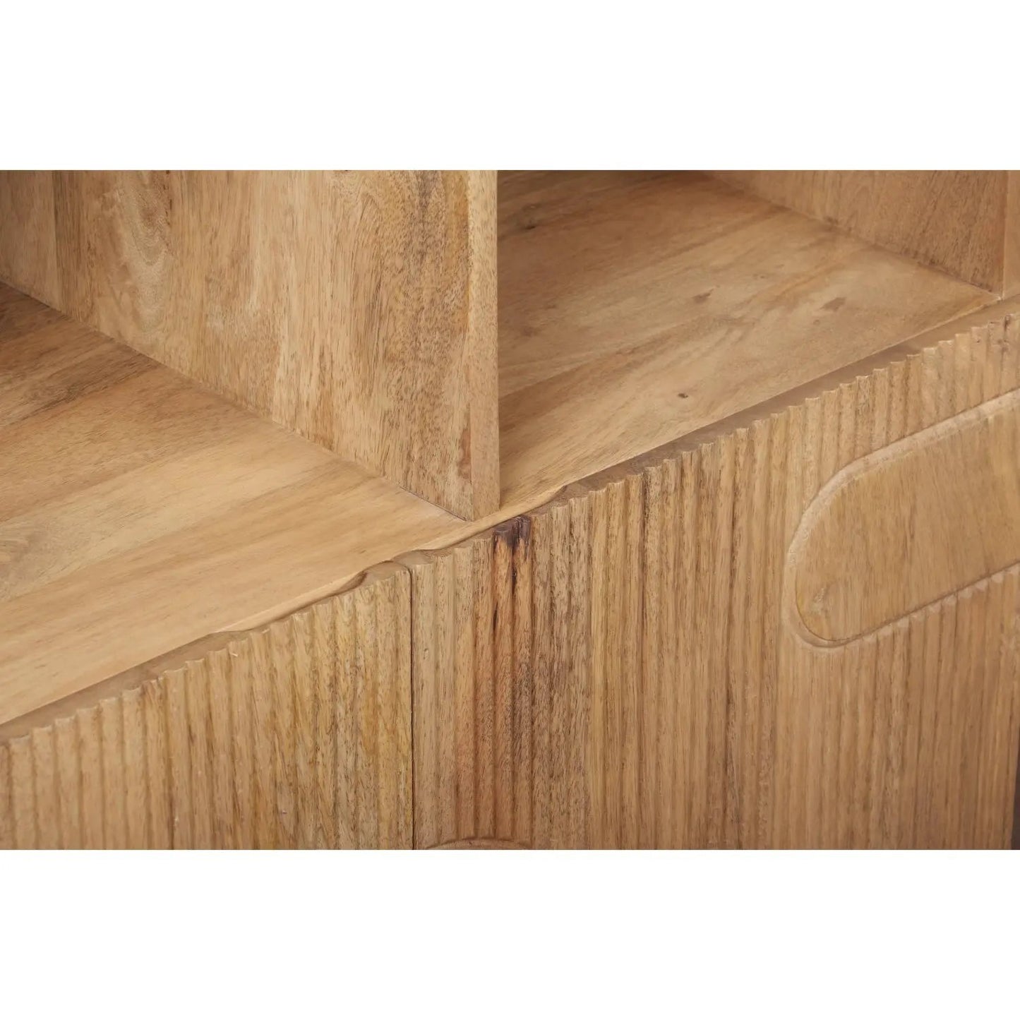 Ajmer Solid Wood Bookcase Verty Furniture