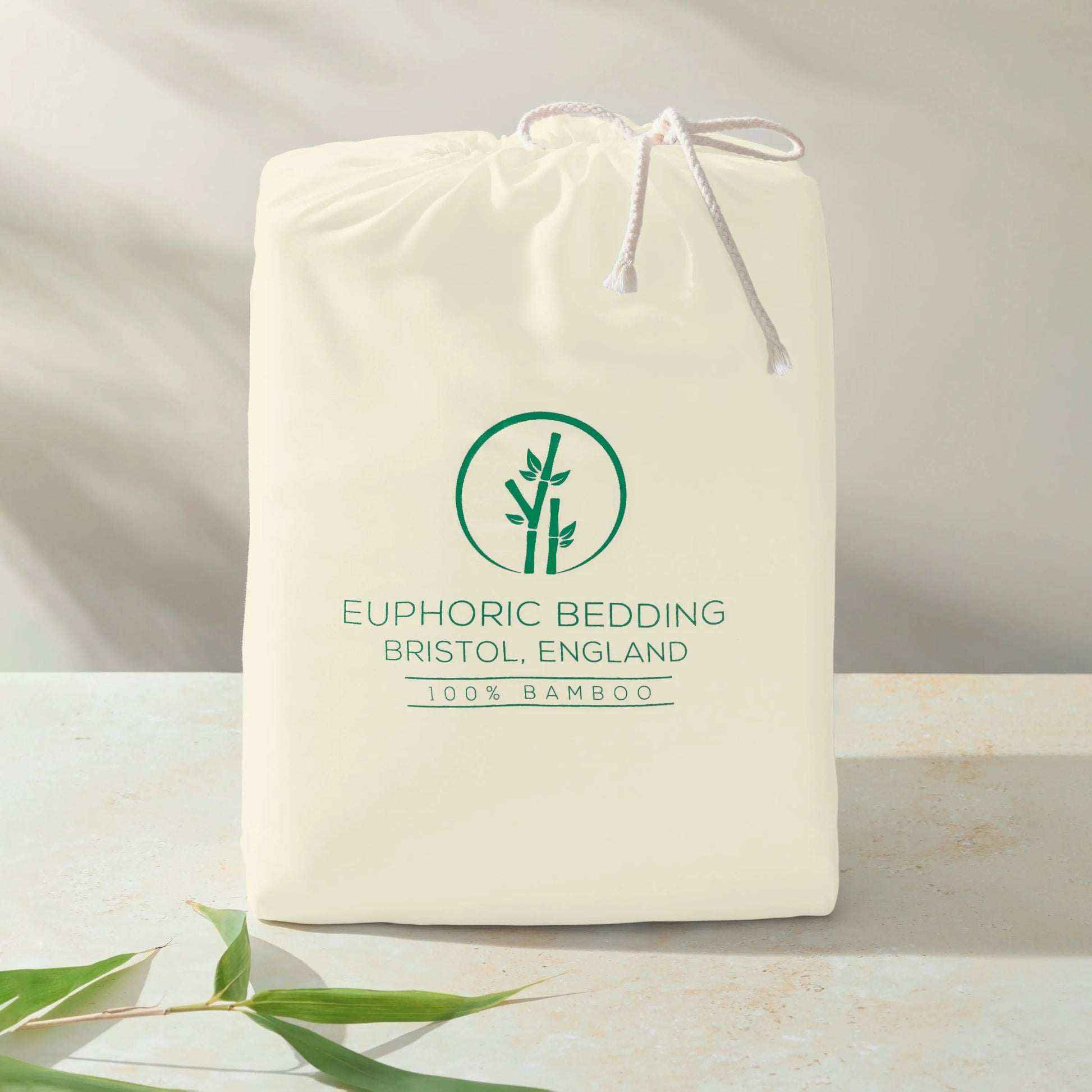 Bamboo Duvet Bed Set in Cream Euphoric Bedding