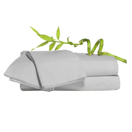 Bamboo Duvet Bed Set in Grey Euphoric Bedding