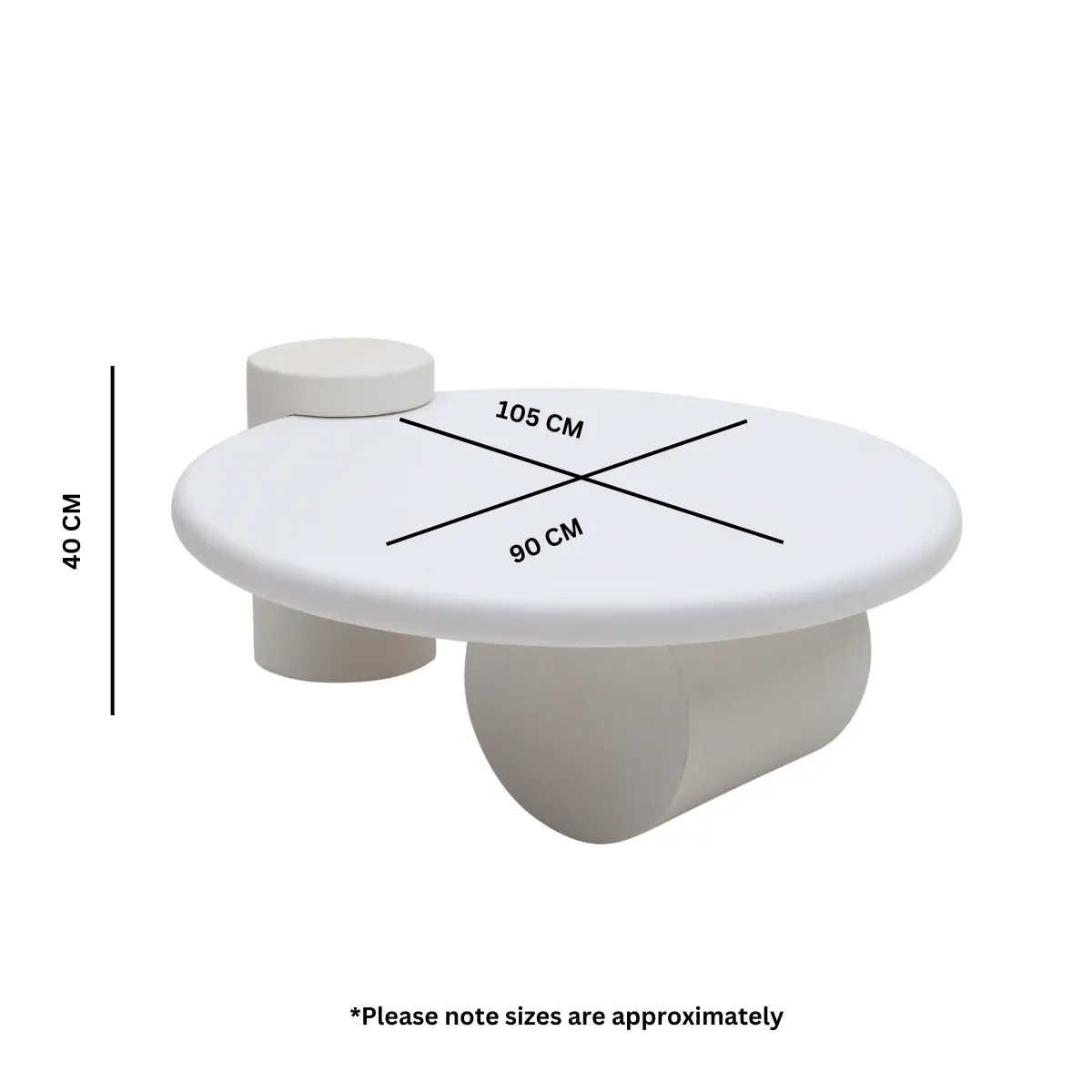 Udaipur Modern Abstract Coffee Table Verty Furniture