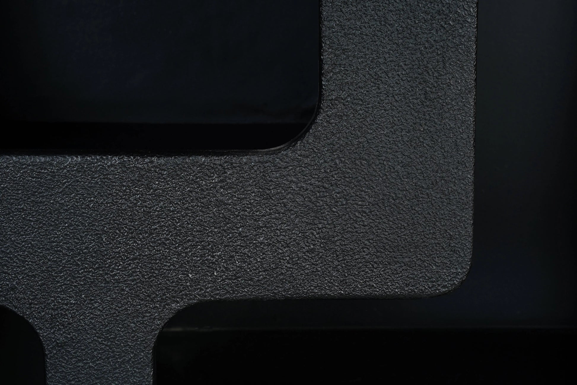 Udaipur Tall Geometric Black 6-Shelf Bookcase Verty Furniture