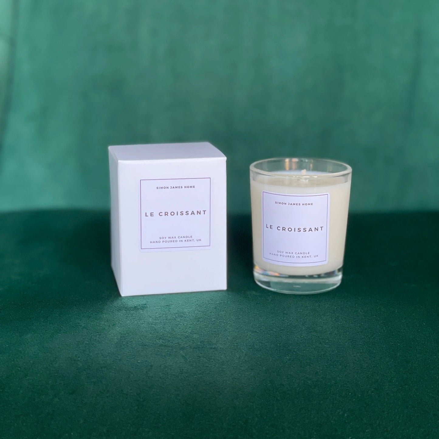 Le Croissant Handmade Soy Wax Candle - The Ultimate Croissant Candle Simon James Home