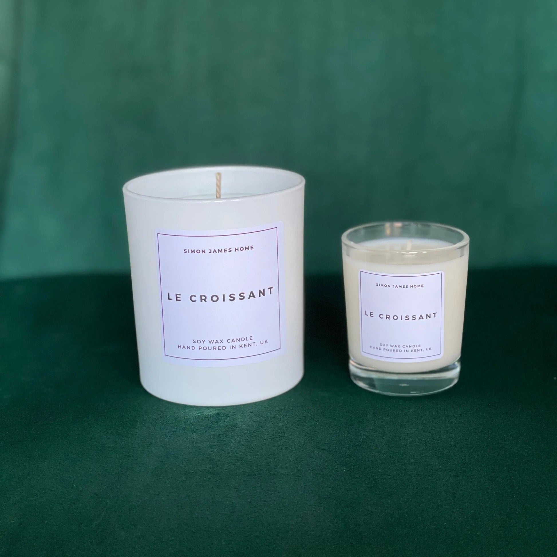 Le Croissant Handmade Soy Wax Candle - The Ultimate Croissant Candle Simon James Home