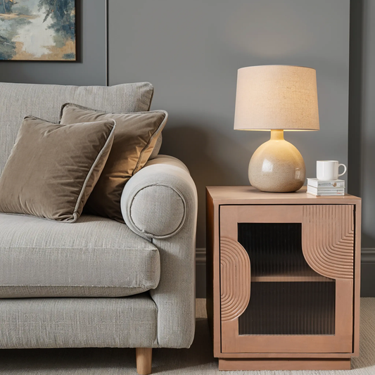 Jodhpur Solid Wood Bedside Table Verty Furniture