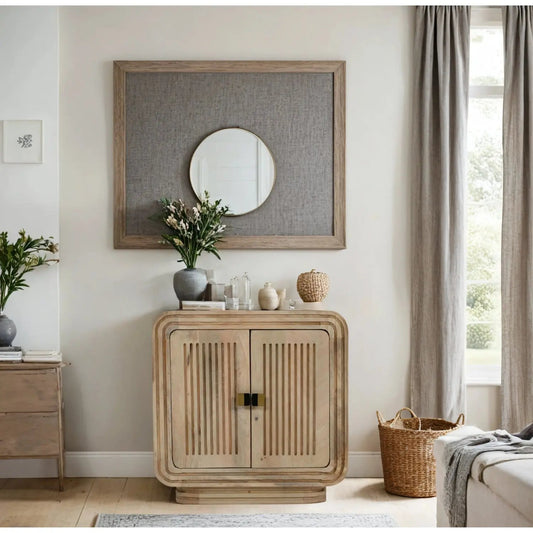 Preston Mango Wood Mini Sideboard Verty Furniture