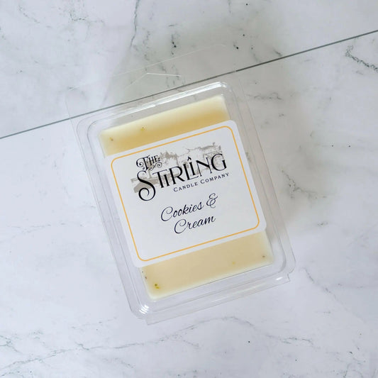 Cookies & Cream - Wax Melt Clamshell The Stirling Candle Company