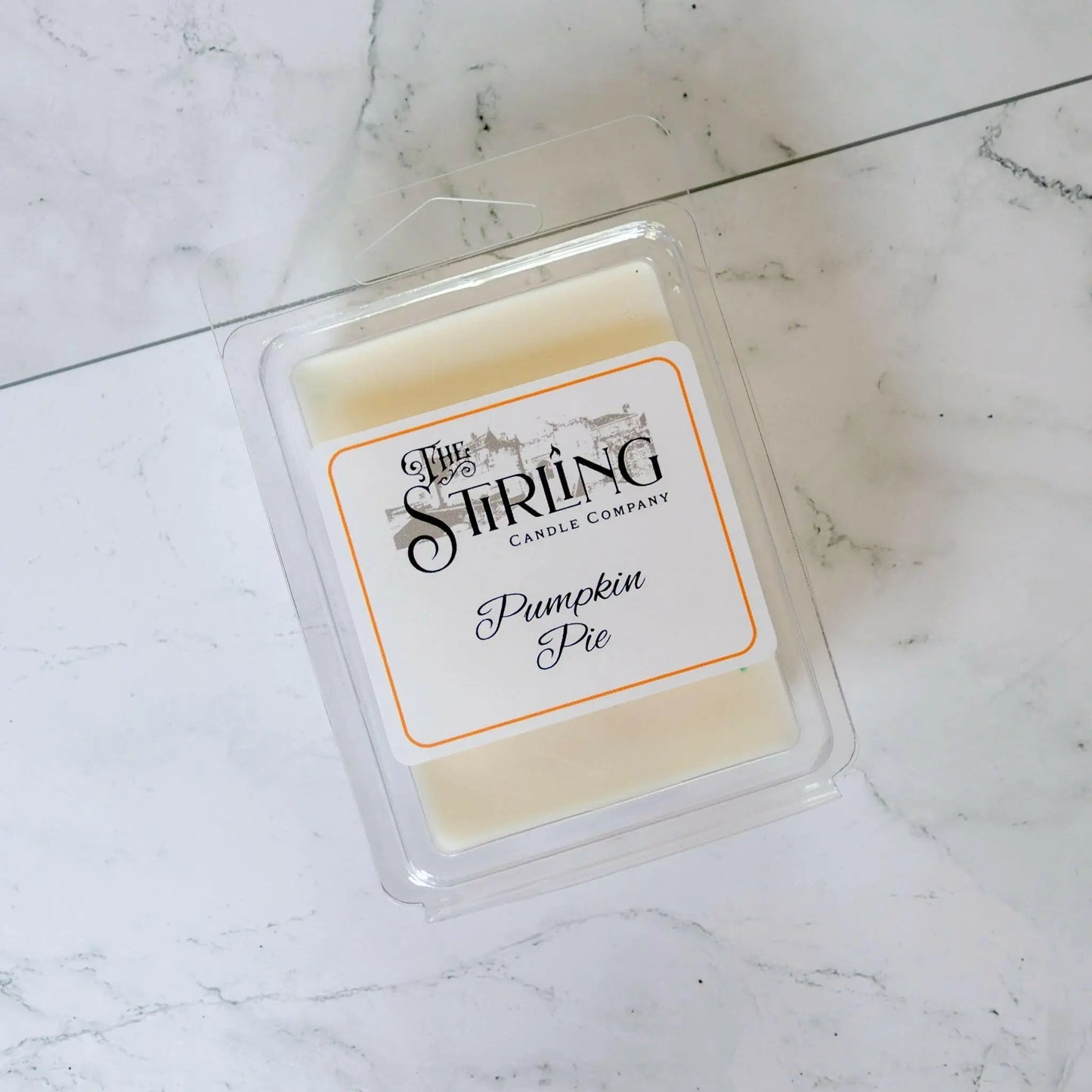 Pumpkin Pie - Wax Melt Clamshell The Stirling Candle Company