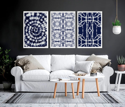Beach hut decor | Set of 3 wall art prints About Wall Art