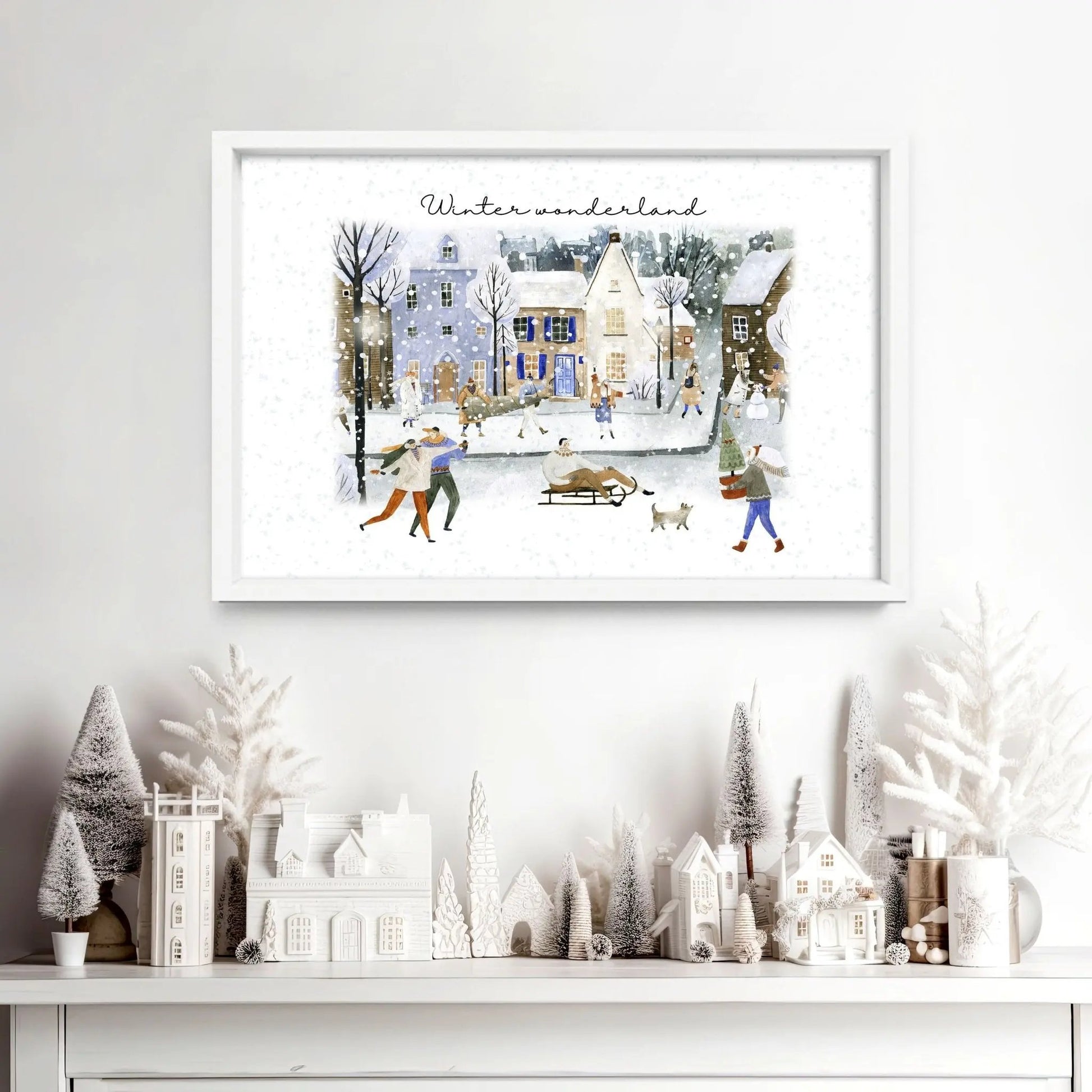 Christmas decoration wall art print About Wall Art