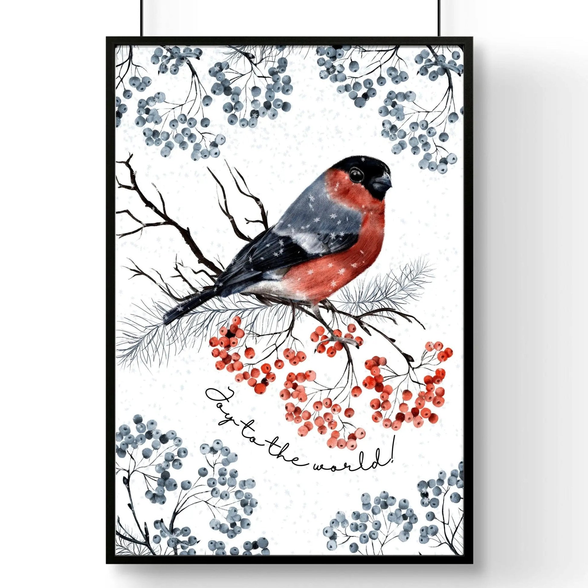 Christmas wall hangings art print About Wall Art
