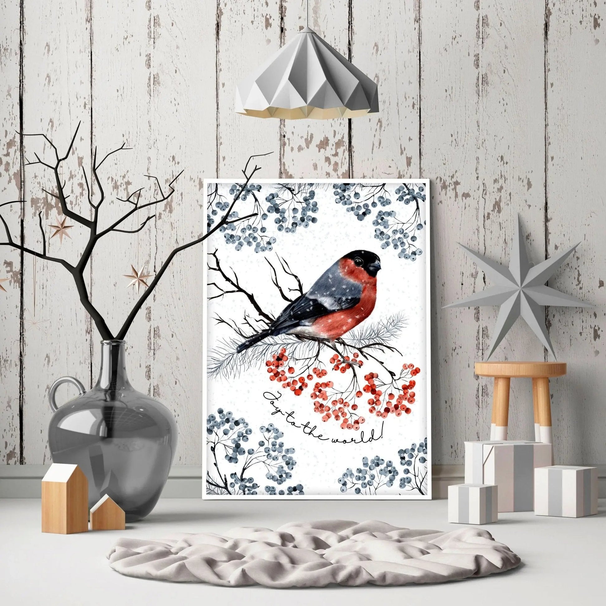Christmas wall hangings art print About Wall Art