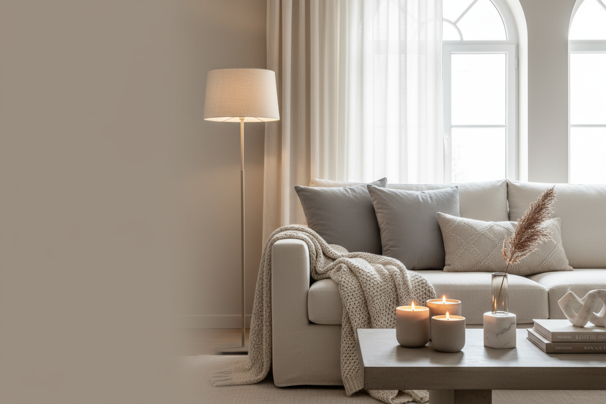 Luxe Home Essentials Hero Banner