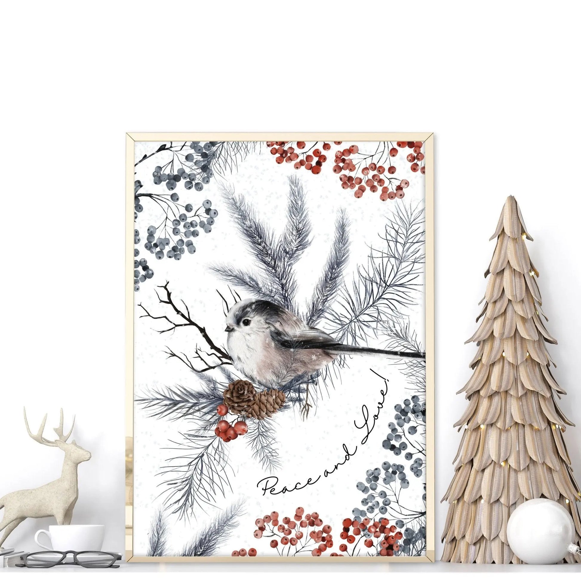 Xmas wall hangings - Christmas wall art print About Wall Art