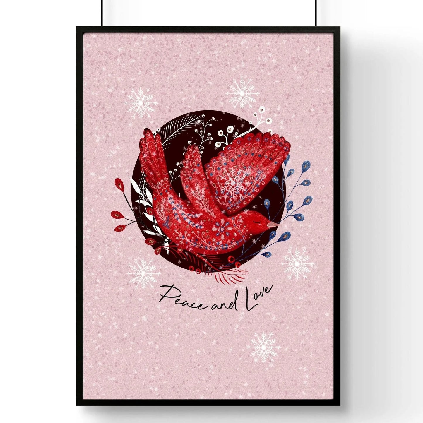 Christmas decor wall art print About Wall Art