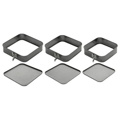 Set Of Three Spring Form Cake Tin