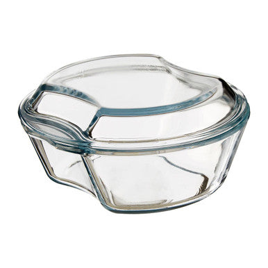 Medium Round Glass Casserole Dish