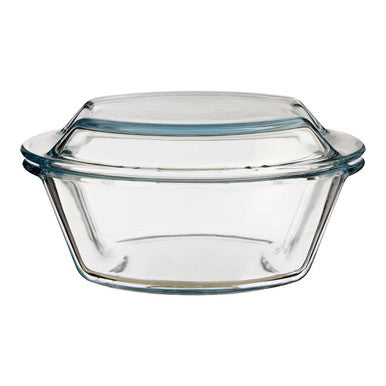 Medium Round Glass Casserole Dish