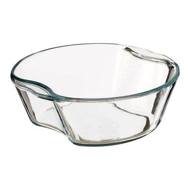 Medium Round Glass Casserole Dish