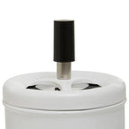 White Spinning Ashtray