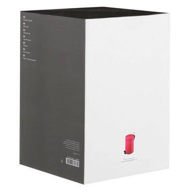 3 Ltr Hot Pink Pedal Bin