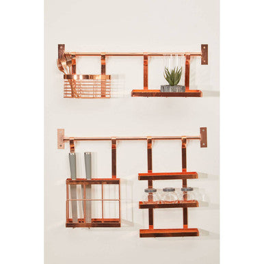 Sorello Rose Gold Hanging Knife Storage Rack