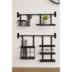 Sorello Matt Black Knife Storage Rack