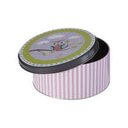 Set Of Three Happy Owls Storage Tins