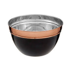 Prescott Small Black And Copper Mixing Bowl