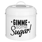 Pun And Games Set Of 3 Round Canisters