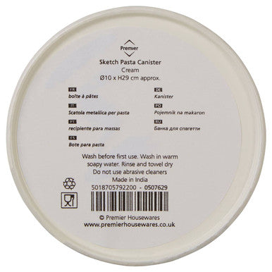 Sketch Pasta Canister