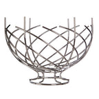 Nest Shape Chrome Fruit Basket