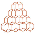 Vertex 10 Bottle Copper Plated Spice Rack