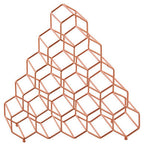 Vertex 15 Bottle Copper Plated Spice Rack