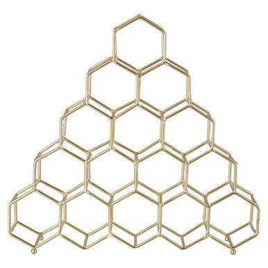 Vertex 15 Bottle Gold Plated Spice Rack