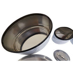 Easton 4 Piece Marble Effect Kitchen Storage Set