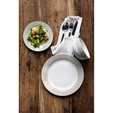 Avie Casablanca 12 Piece Natural Dinner Set
