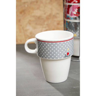 Set Of Four Stackable Pippa Mugs