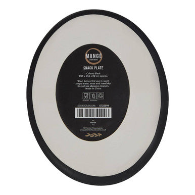 Mange Oval Snack Plate