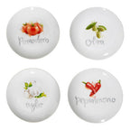 Italia Set Of Four Antipasti Plates