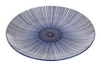Maya 12 Piece Blue And White Dinner Set
