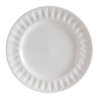 Livorno 16 Pc Embossed Geo Dinner Set