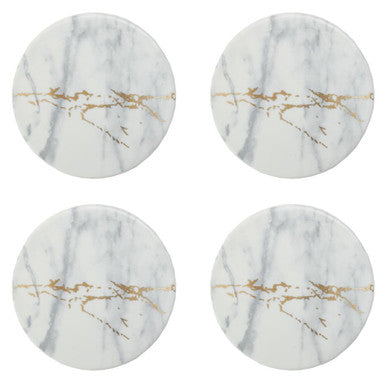 Marble Luxe Set Of 4 Coasters