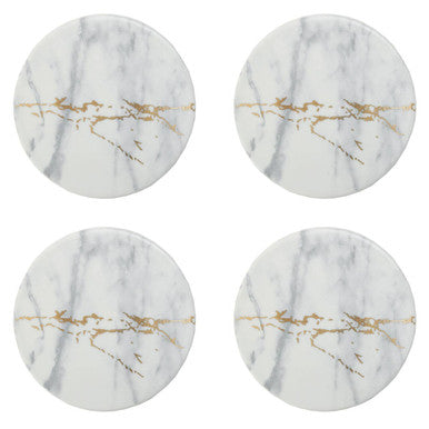Marble Luxe Set Of 4 Coasters