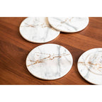 Marble Luxe Set Of 4 Coasters
