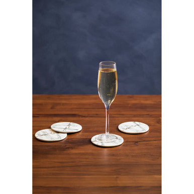 Marble Luxe Set Of 4 Coasters