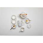 Marble Luxe Dip Bowls With Tray Set