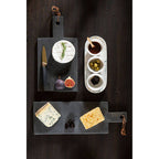 Marble Luxe Dip Bowls With Tray Set