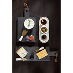 Marble Luxe Dip Bowls With Tray Set